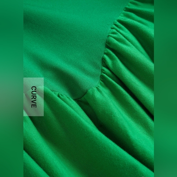 MICAS Green Sleeveless Curve Dress - Picture 3 of 7